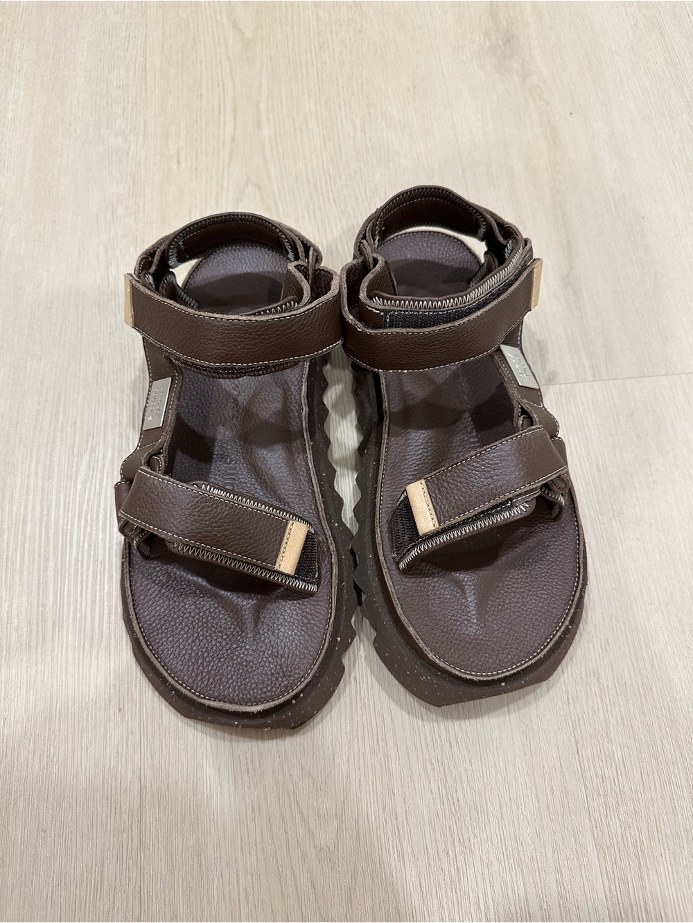 Marsèll x Suicoke Brown Adjustable Sandals size 40, US 10 Women’s